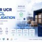 Illustration showing the Master UCR and House UCR workflow for LCL consolidation shipments.
